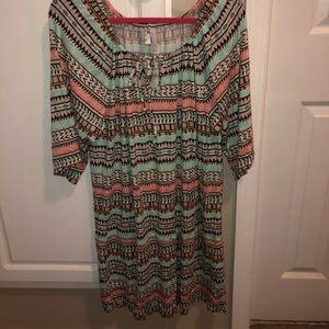 🛍 Multi-Colored Dress NWOT 👗